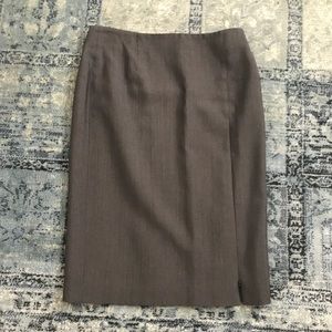 Giorgio Armani Pencil Skirt with Zipper Slits